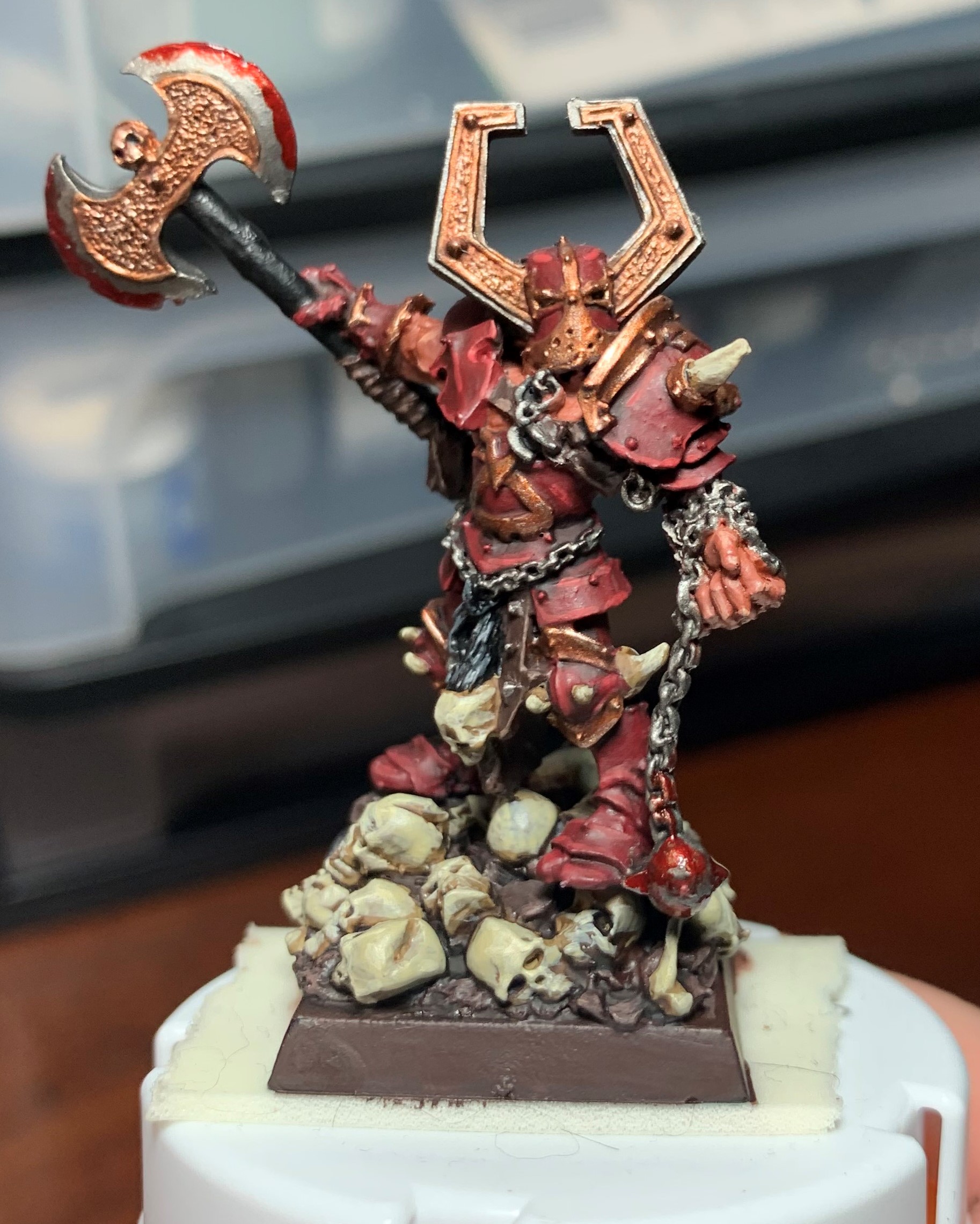 Blood for the Blood God style paints in alternative colours? :  r/minipainting