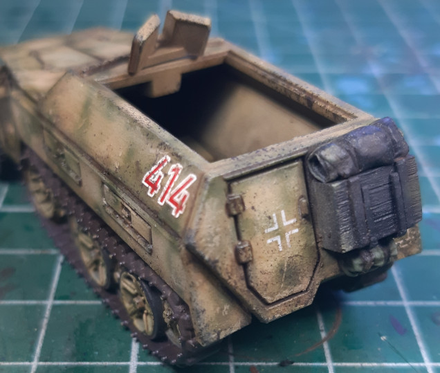 More German vehicles in progress