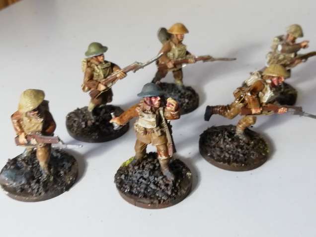 All squads rebased and chipped paint repaired