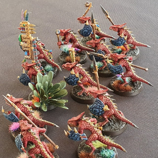 Finished Saurus Warriors