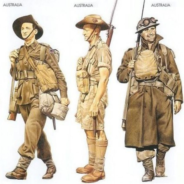 Possible Uniforms Encountered In North Africa