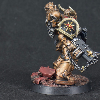 Traitor minotaur Space Marine