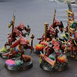 Finished Saurus Warriors