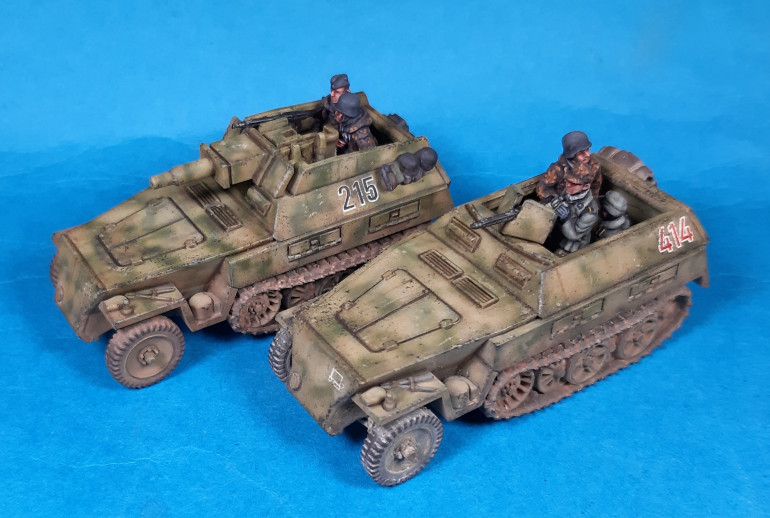 German vehicles roll in...