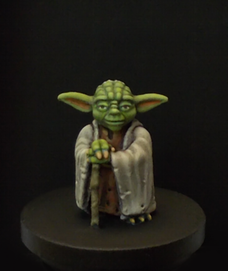 My own minis I create 3: Yoda, humbled Jedi Master