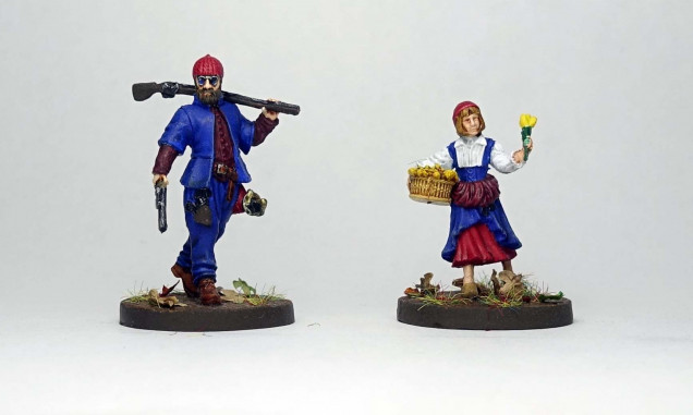 Two more characters from the French faction.