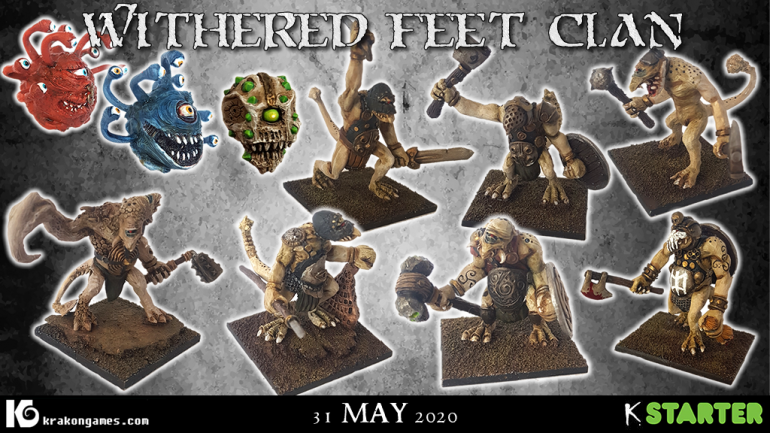 Withered Feet Clan - Fomorian miniatures