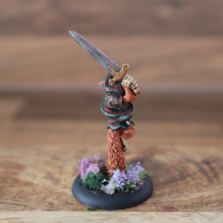 Getting the Squirrel Clan Warrior ready for the tabletop