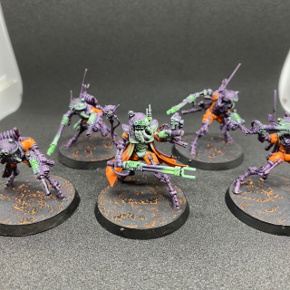 Raging Heroes Tech-Priest Dominus and squad of Sicarian Infiltrators