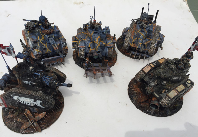 13th Armoured Division - Sable Knights start their engines...