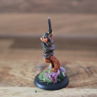 Getting the Squirrel Clan Warrior ready for the tabletop