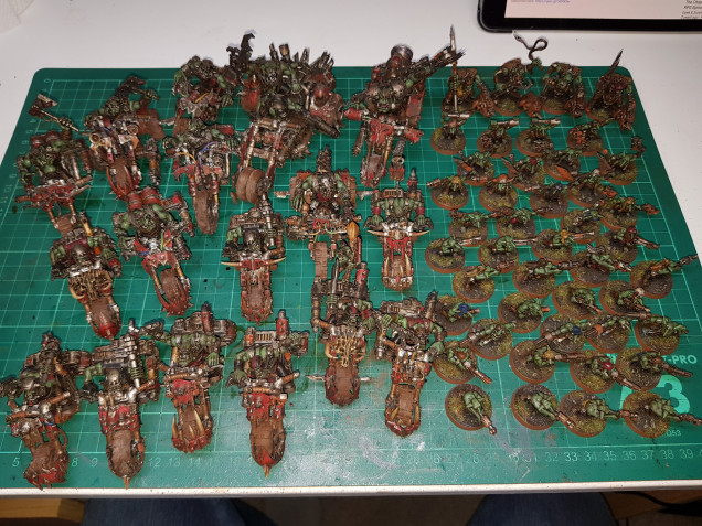 Lots of near enough finished minis!