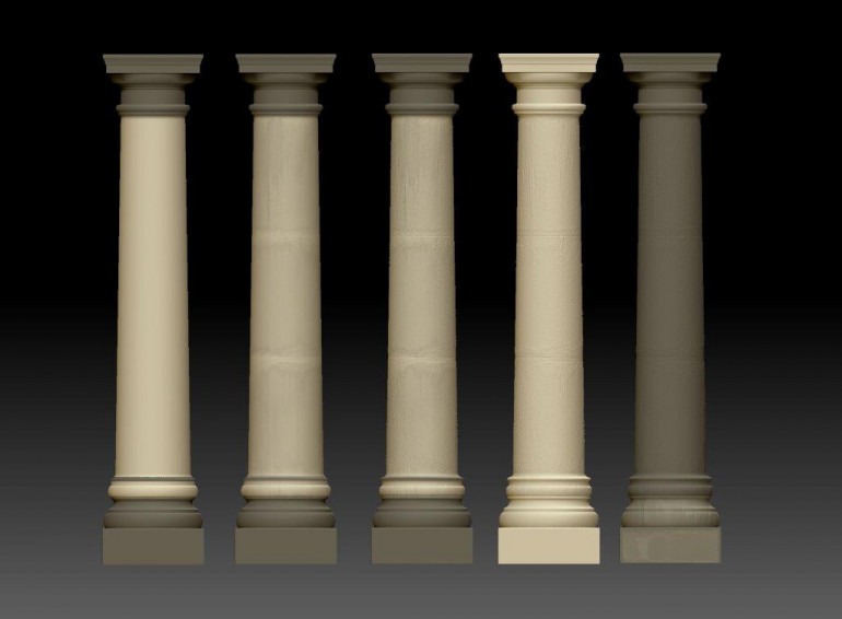 Texturing the Columns