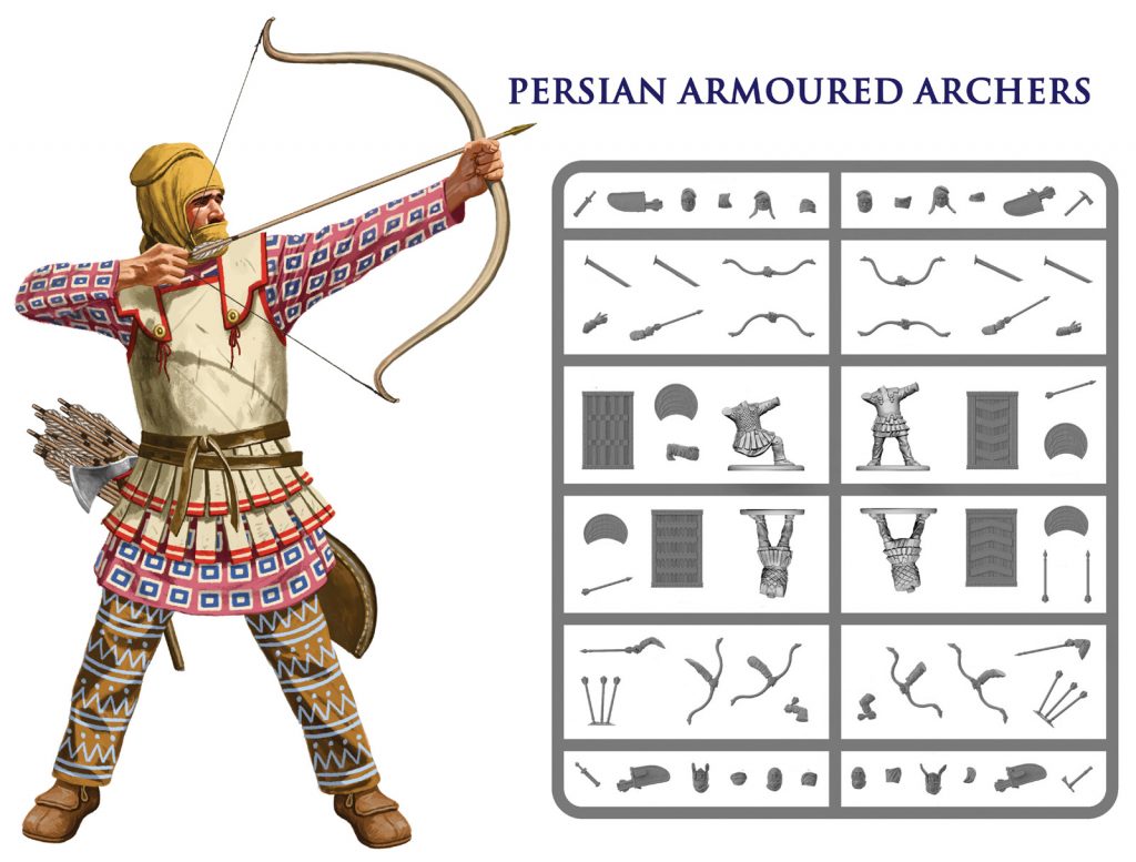 Persian Armoured Archers Sprue - Victrix.jpg