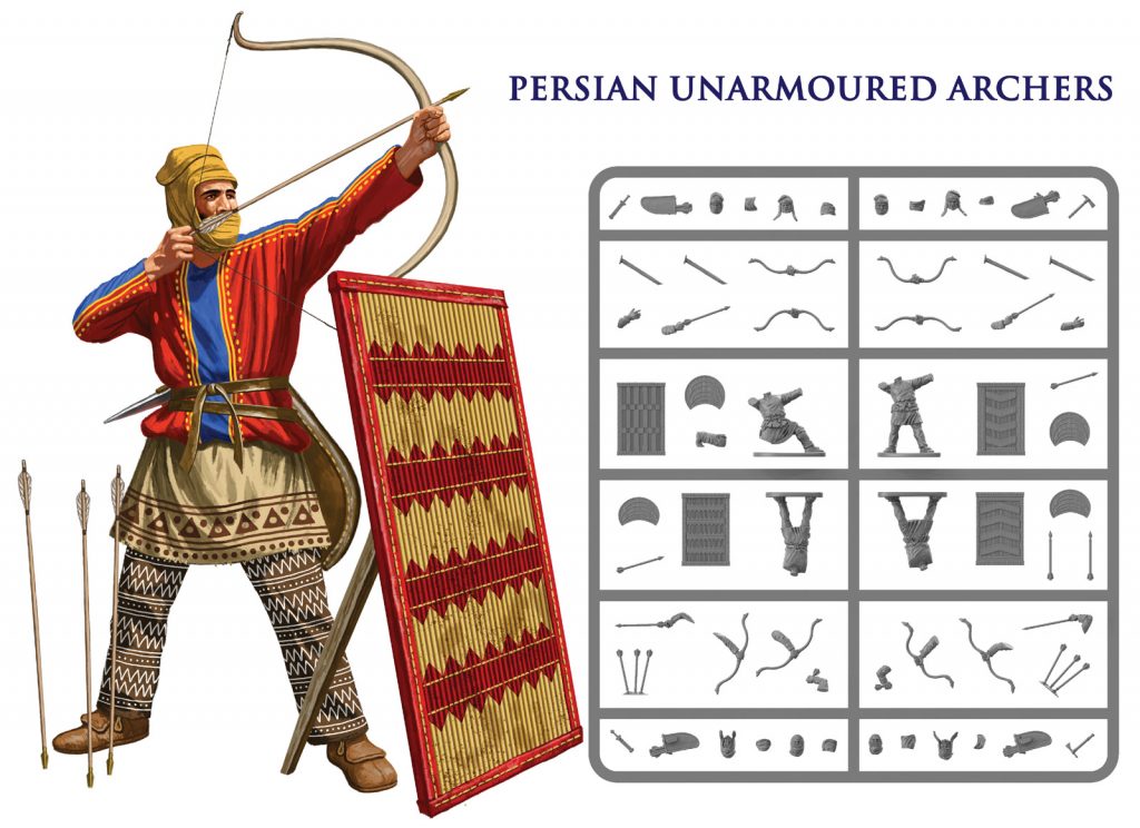 Persian Unarmoured Archers Sprue - Victrix.jpg