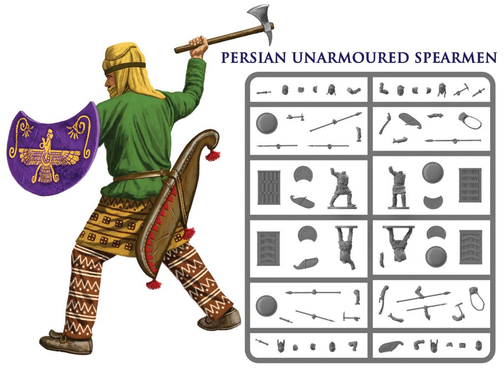 Persian Unarmoured Spearmen Sprue - Victrix.jpg