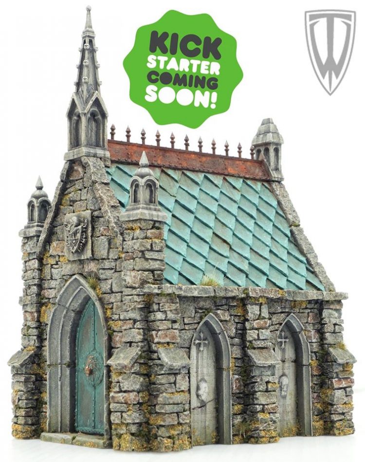 Tabletop World Tease Their Gothic Graveyard Terrain Kickstarter
