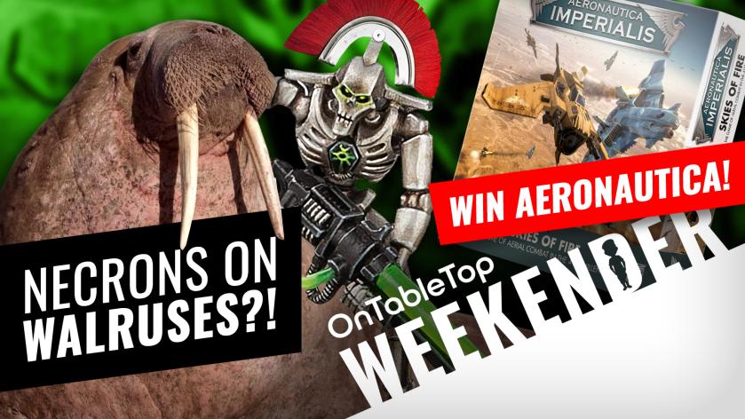 Weekender: WIN 40K Aeronautica Imperialis + Wargaming Walrus Riders & Rockin' Roman Miniatures!