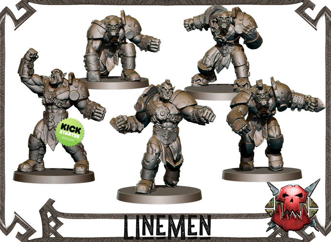 Orc Team Linemen - Willy Miniatures.png