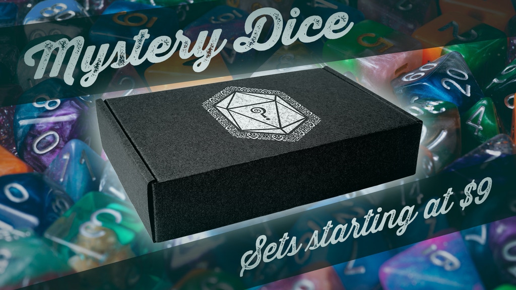 Mystery Dice, The Kickstarter OnTableTop Home of Beasts of War