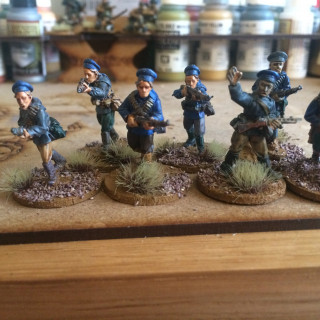 First Finished Russian Units