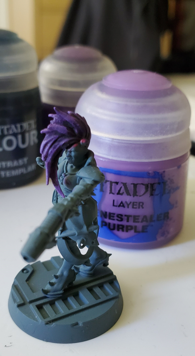 First with Genestealer Purple