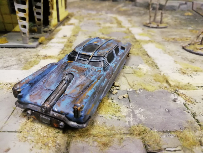 Cars and trees