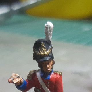 British officer and my idea for what unit to build.