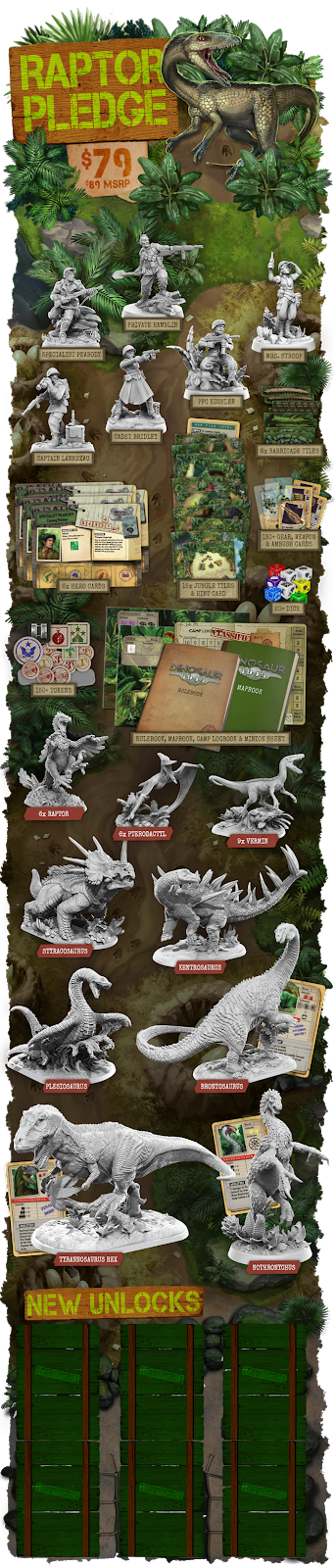 Dinosaur 1944 Raptor Pledge - Petersen Games