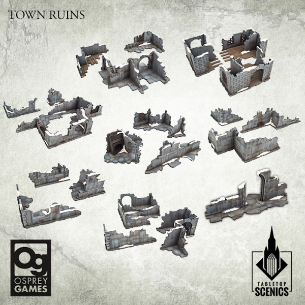 Town Ruins - Tabletop Scenics