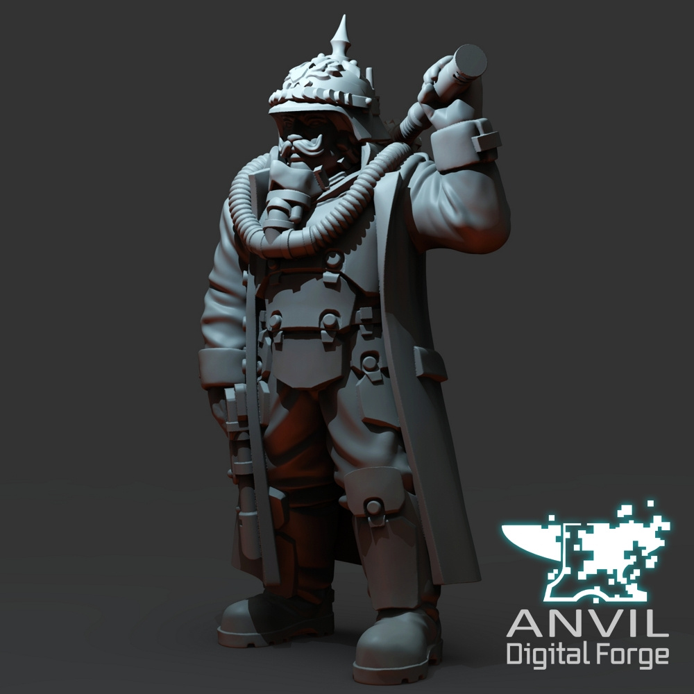 Trench Officer - Anvil Digital Forge
