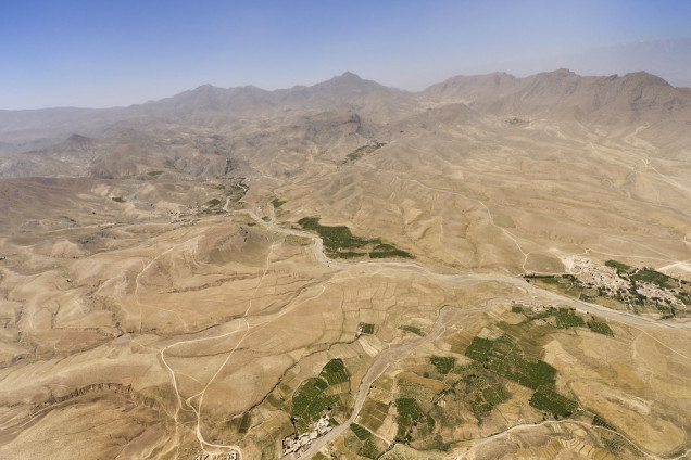 Aerial photos of Azgeoristan, showing some of the geography and terrain of the region.
