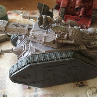 Mubraxis Dustdogs Leman Russ Incinerator Painting WIP