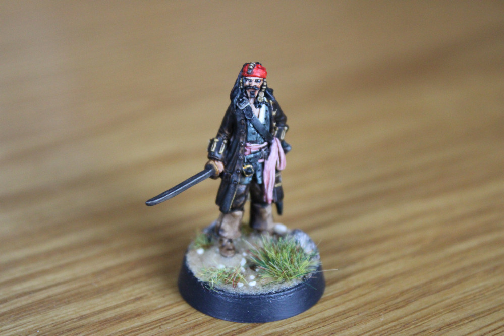 Painting Captain Jack