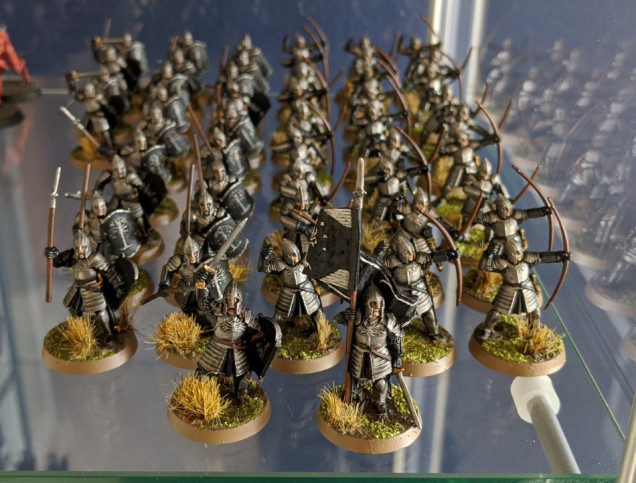 51 minis since the end of May: around about 40% of the Gondor models from the eBay army