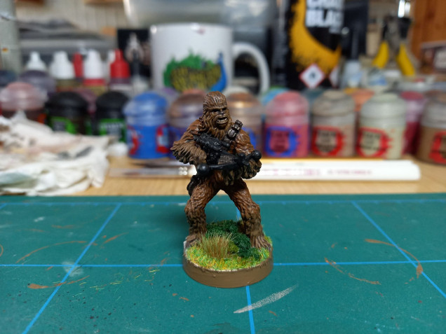 Recent Work On Darth Vader & Chewbacca!