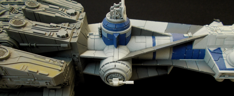 Converting FFGs Tantive IV into the LIBERATOR (X-wing Miniatures)