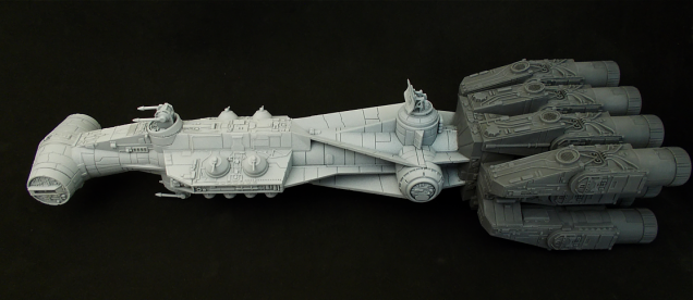 Converting FFGs Tantive IV into the LIBERATOR (X-wing Miniatures)