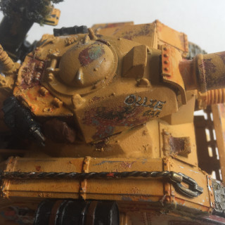 Leman Russ Battle Tank - salt weathering in memoriam