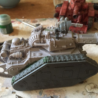 Mubraxis Dustdogs Leman Russ Incinerator Painting WIP