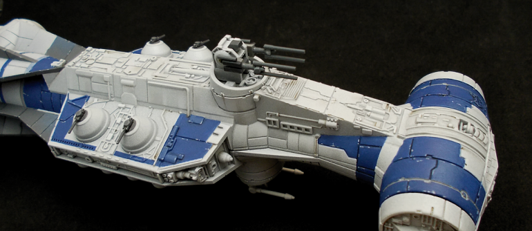 Converting FFGs Tantive IV into the LIBERATOR (X-wing Miniatures)