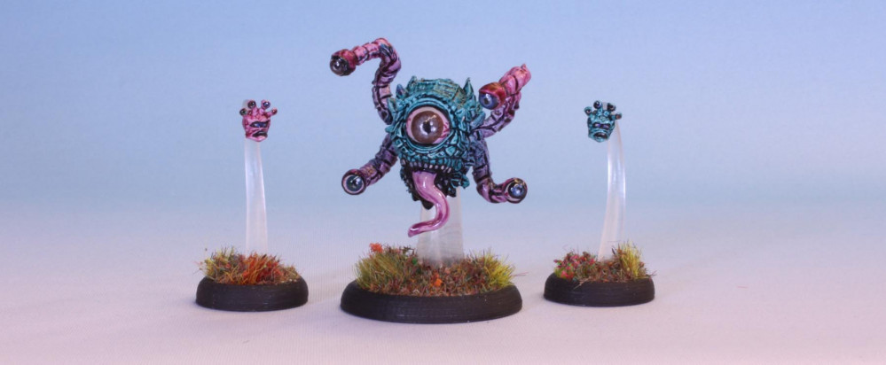 Citadel Contrast Paints with 3D Printed Miniatures (It Works