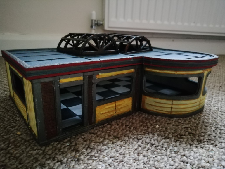 Little more paint work. Need to distress it more