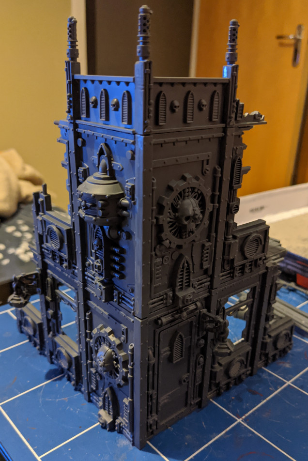 ... that can be used as one piece. I've not magnetised them yet but I will do. Pretty happy for an evening's work whilst also chatting away in the livestream