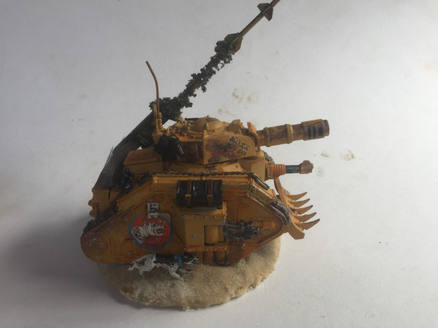 Leman Russ Battle Tank No.5 Mubraxis Dustdogs 