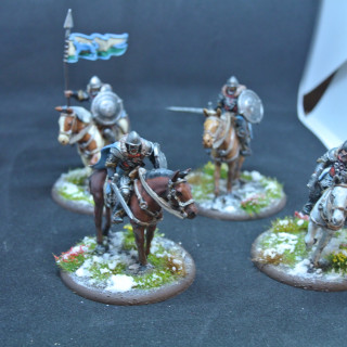 Stark outriders + horses