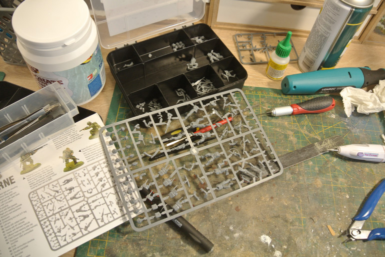 Starting with the sprue's