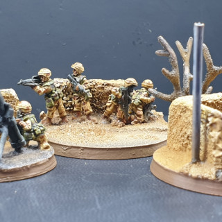 Putting Paint & Pigment on the Infantry