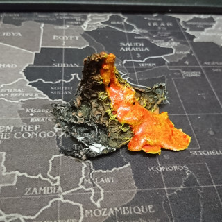 First up - Lava base - learn to sculpt & paint lava