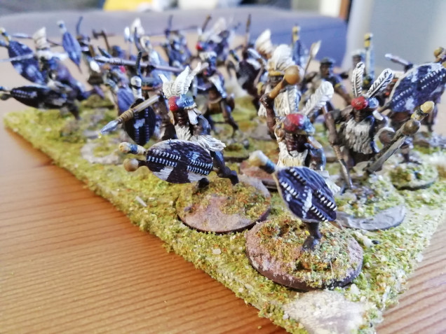 Started to reorganize my large Zulu collection into more recognisable units with some rebasing and shield colour changes